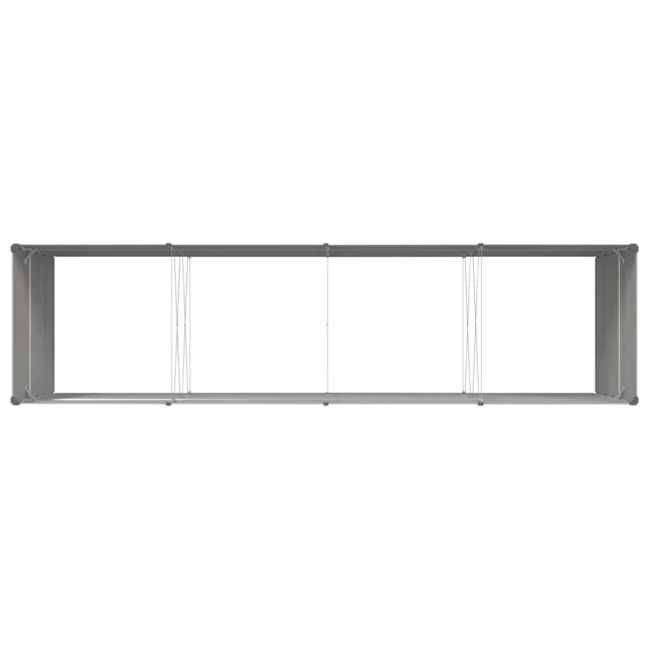 Pastellroheline tsinkterasest taimekast 385 x 100 x 75 cm – 7