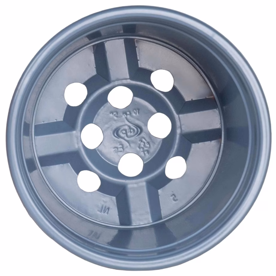 Terrakota plastikust lillepotid drenaažiavadega, 50 tk, Ø 15 x 12.5 cm – 7