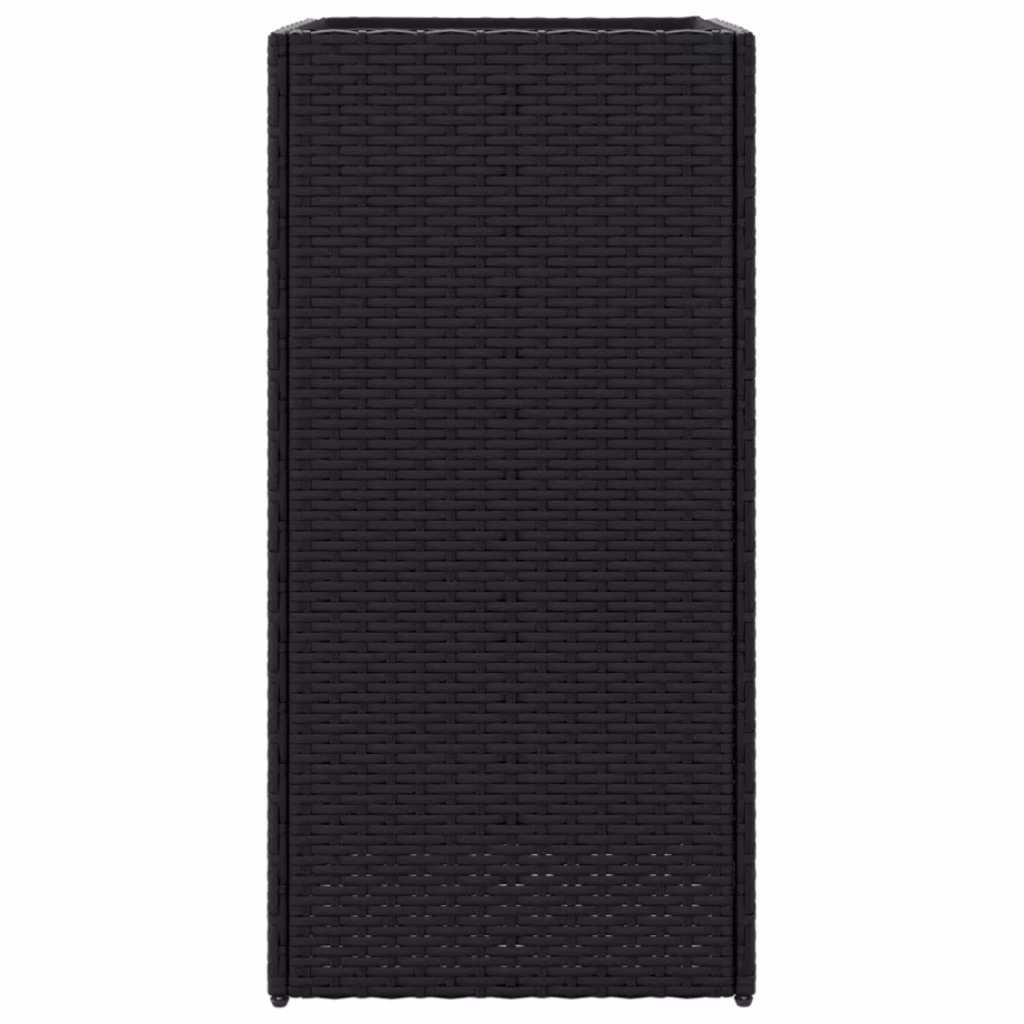 Kõrged polürotangist aia taimekastid, 2 tk, must, 40 x 40 x 80 cm – 7