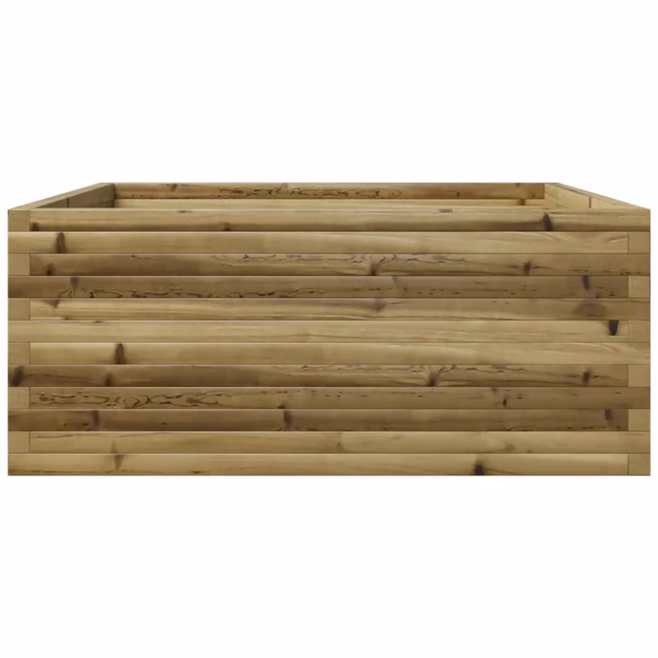 Aia taimekast survetöötlusega immutatud männipuidust, pruun, 110 x 110 x 49,5 cm – 6