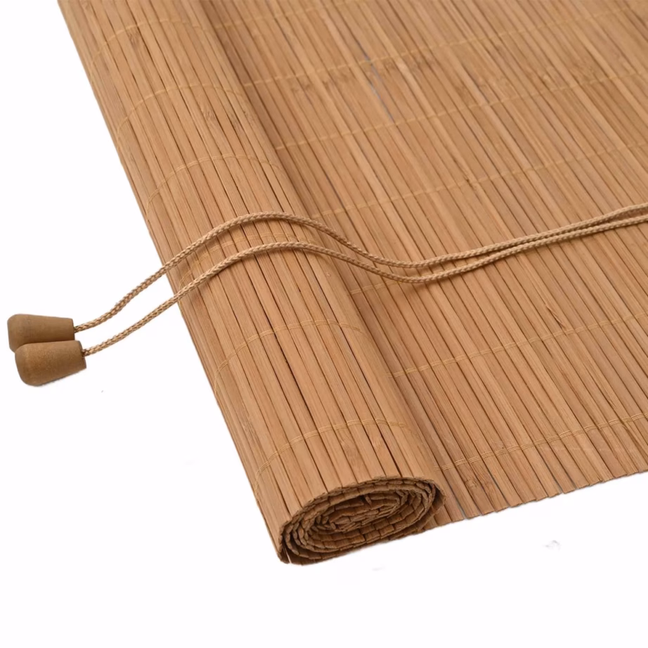 Pruun bambusest rulookardin valguse filtreerimiseks, 60 x 160 cm – 2