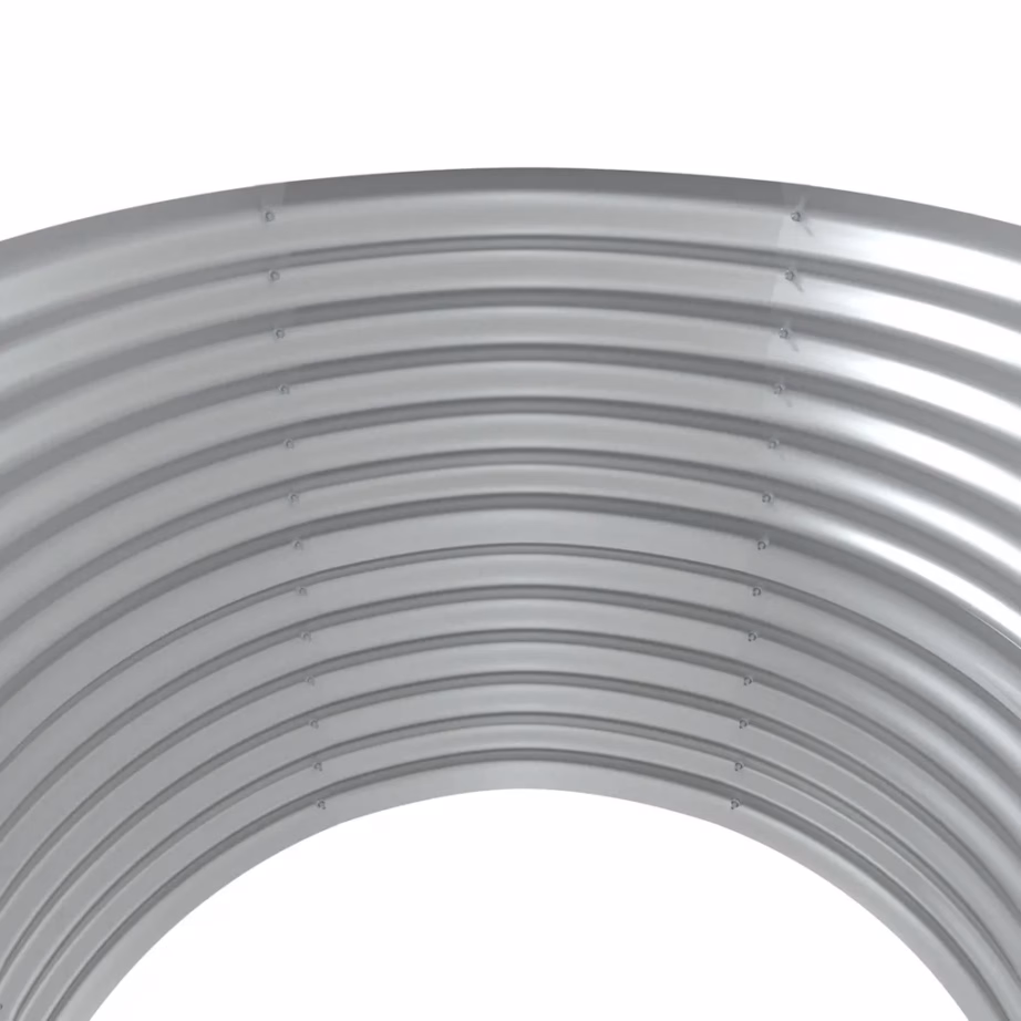 Ümmargune pruun galvaniseeritud terasest taimelava, läbimõõt 100 cm, kõrgus 68 cm – 4