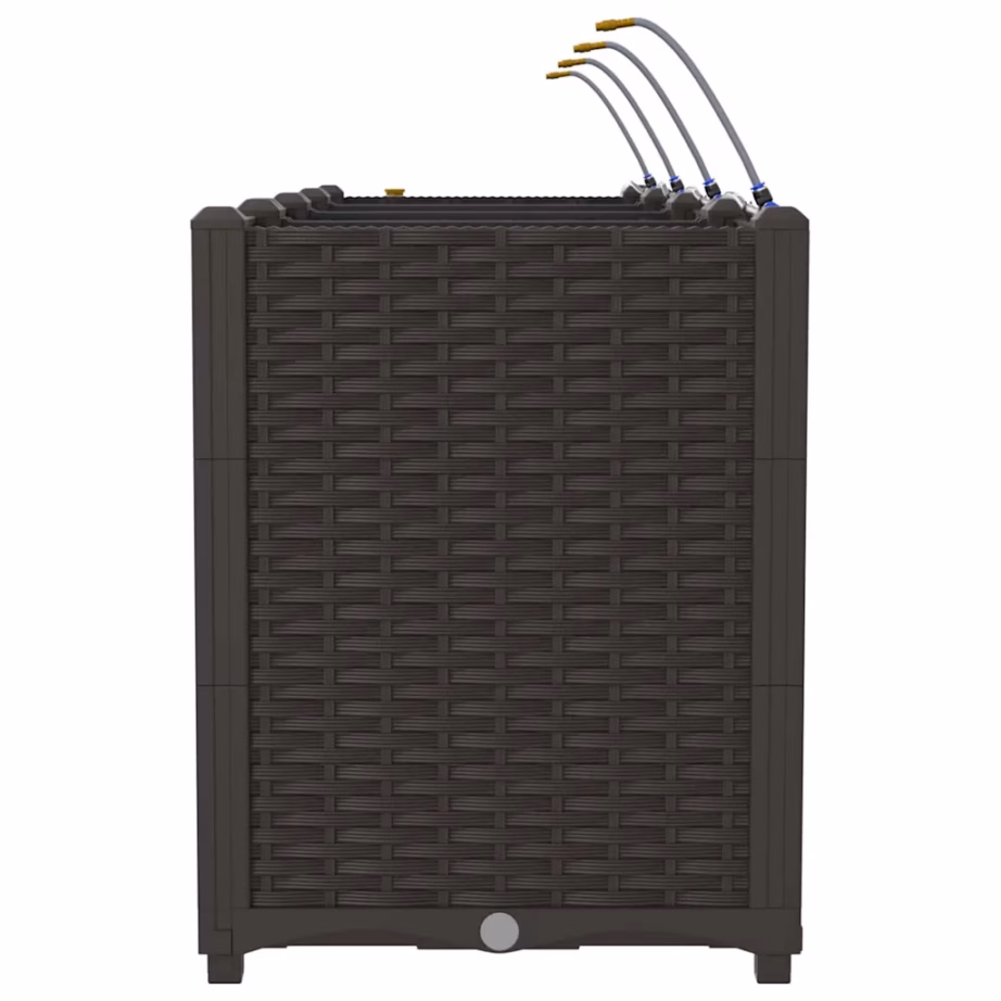 Aia istutuskast 4-osaline kastmissüsteemiga, pruun teras, 160 x 40 x 52 cm – 7