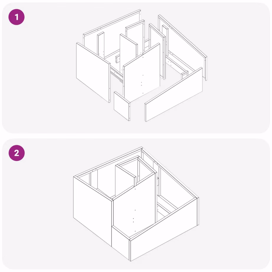 Pruun terasest aia istutuskast, 60 x 60 x 50 cm, välitingimustesse – 12