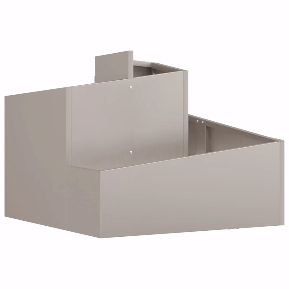 Pruun terasest aia istutuskast, 60 x 60 x 50 cm, välitingimustesse – 5