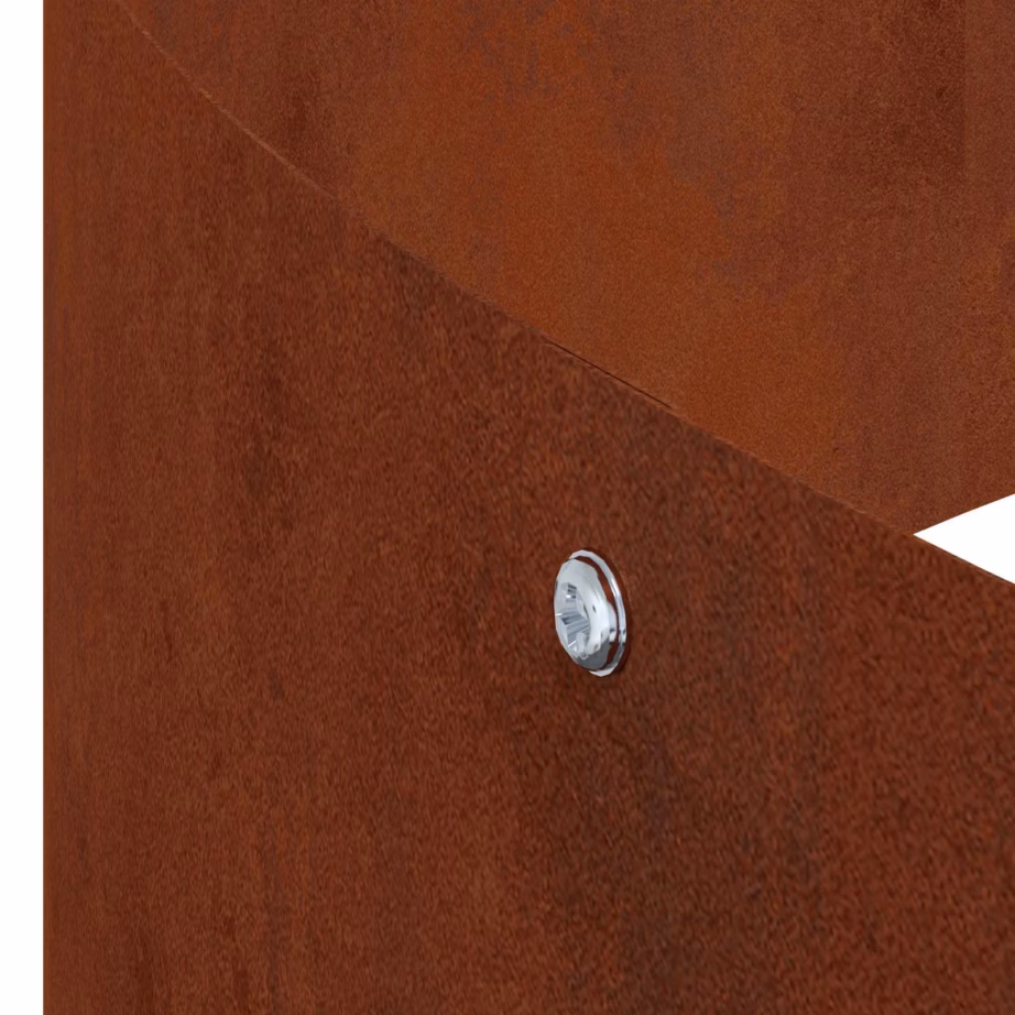 Terasest aiapott pruun, 90 x 90 x 20 cm, välitingimustesse – 9