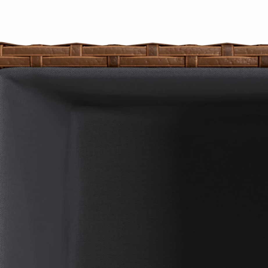 Aia taimekastid 2 tk, pruun polürotang, 30 x 30 x 60 cm – 10