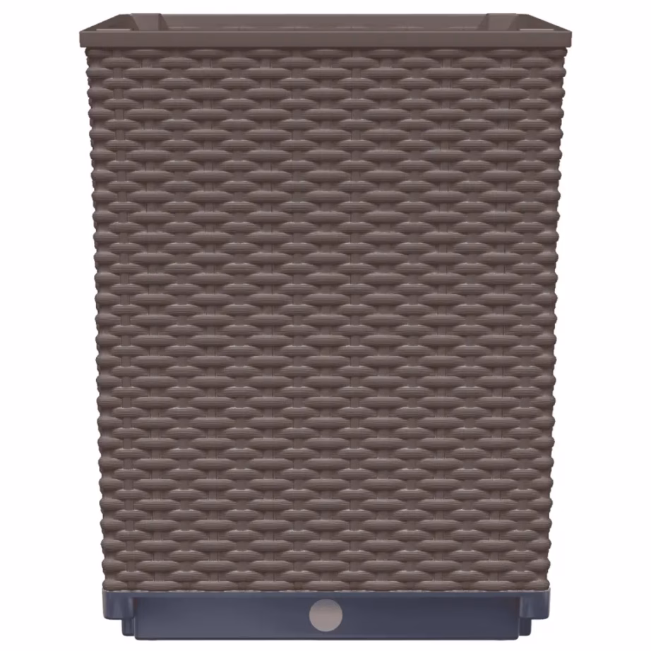 Pruunid taimekastid, 2 tk, polüpropüleen, 30 x 30 x 37 cm – 6