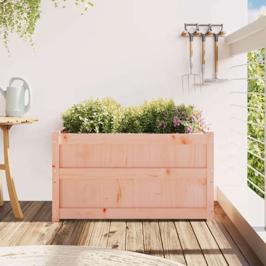 Puidust aia taimekast toekast ebatsuuga puidust, 90 x 50 x 50 cm – 3