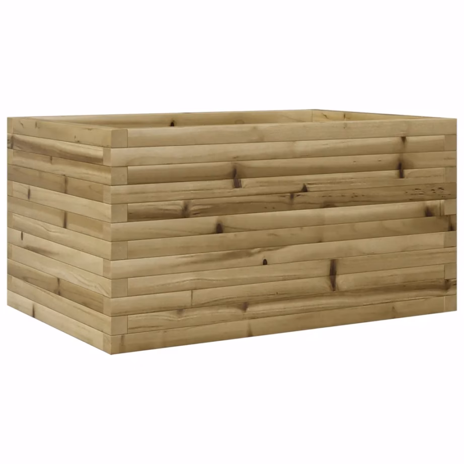 Puidust aia taimekast, immutatud männipuit, 90 x 60 x 45,5 cm – 2