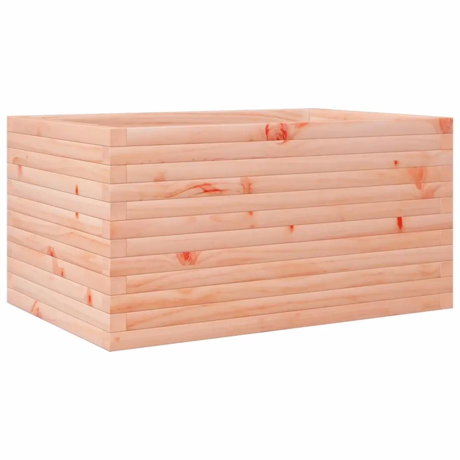 Puidust aia taimekast avatud põhjaga, ebatsuuga puit, 90 x 60 x 45,5 cm – 2