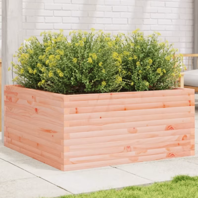 Puidust aia taimekast avatud põhjaga, ebatsuugapuidust, 100 x 100 x 46 cm