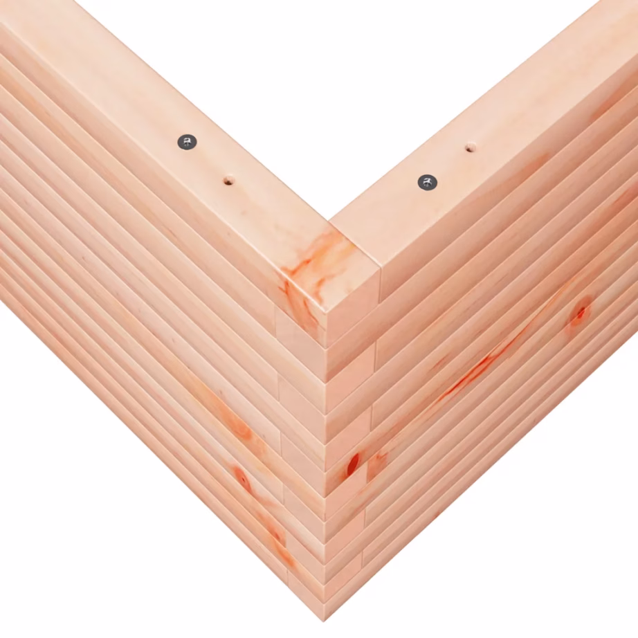 Puidust aia taimekast avatud põhjaga, ebatsuugapuidust, 100 x 100 x 46 cm – 8