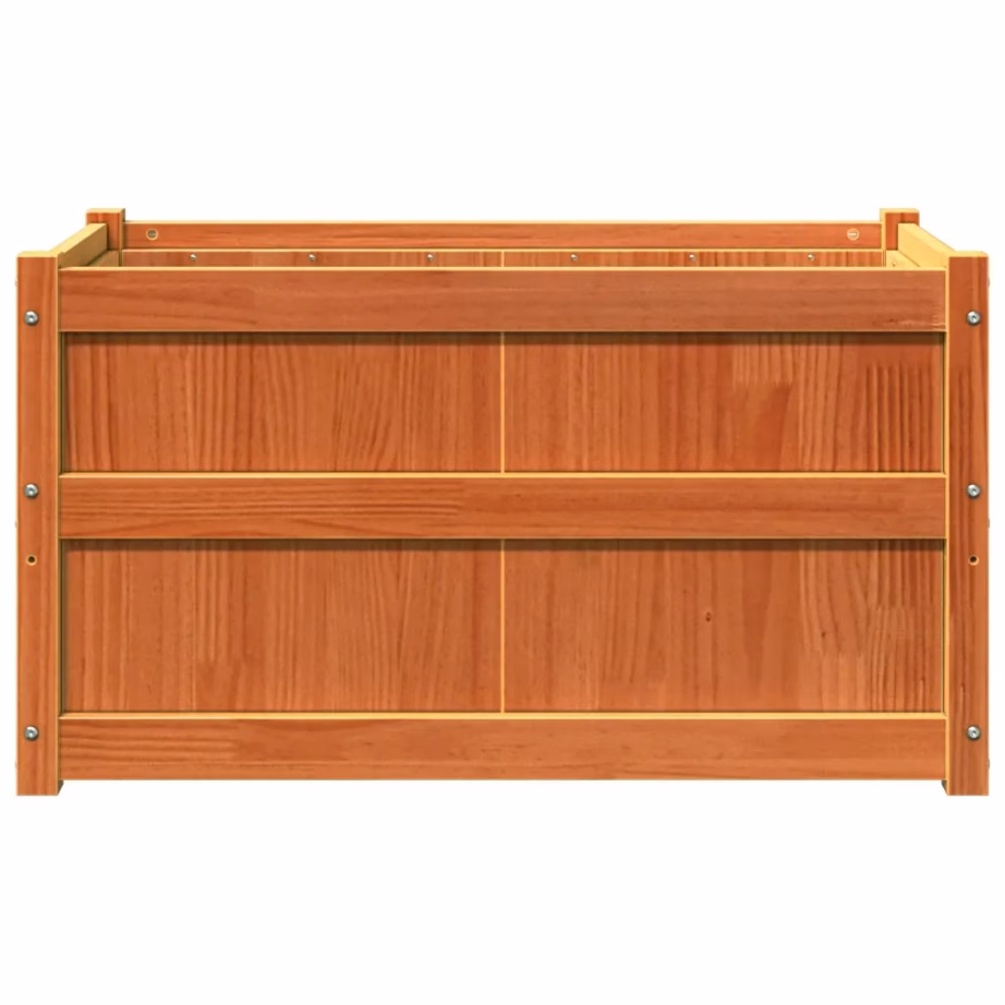 Aia taimekastid, 2 tk, vahapruun männipuidust, 90 x 50 x 50 cm – 6