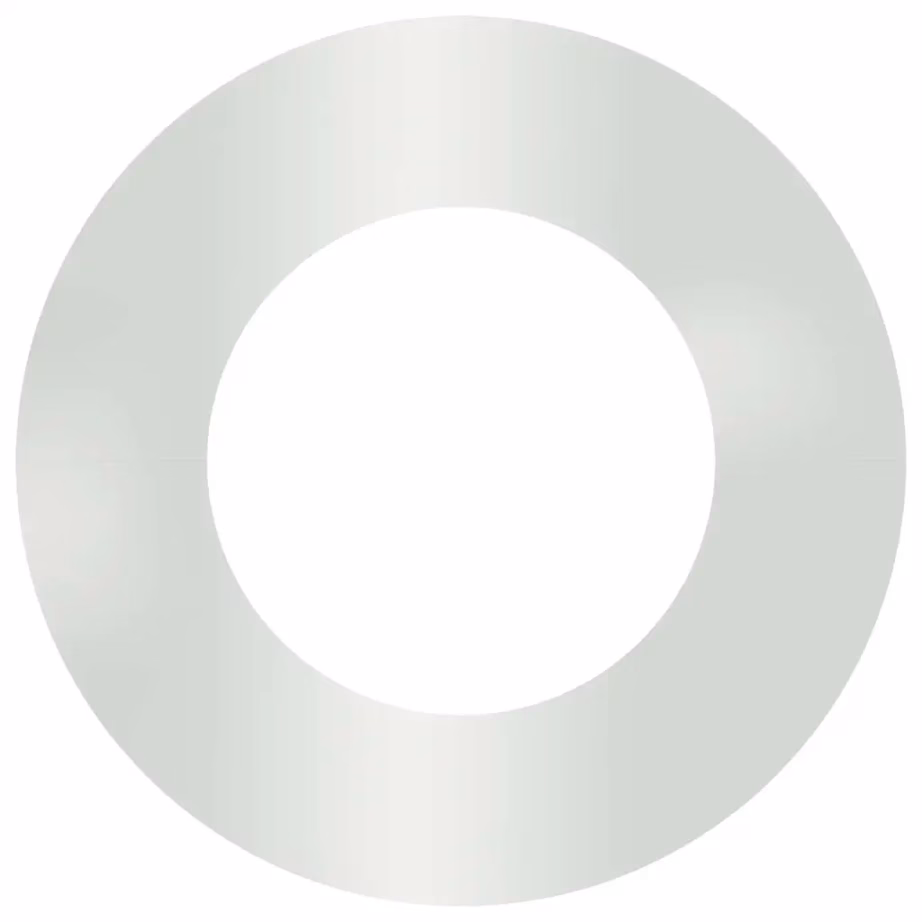 Hõbedased tsingitud terasest puutüverõngad, 5 tk, Ø40/70 cm – 5