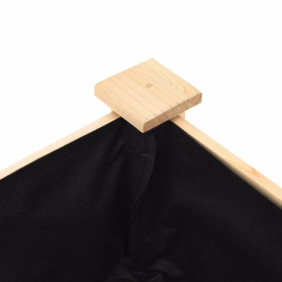 Aia istutuskast riiuliga, beež kuusepuit, 115 x 59 x 76,5 cm – 8