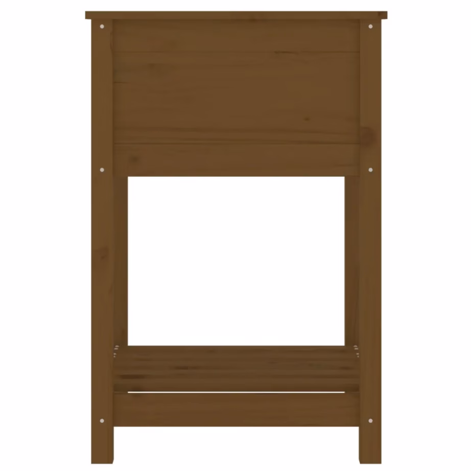 Riiuliga taimekast meekarva männipuidust, 54 x 54 x 81 cm – 6