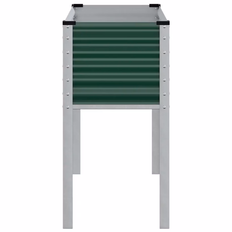 Roheline terasest kõrgendatud lillekast aeda, 100 x 45 x 90 cm – 5