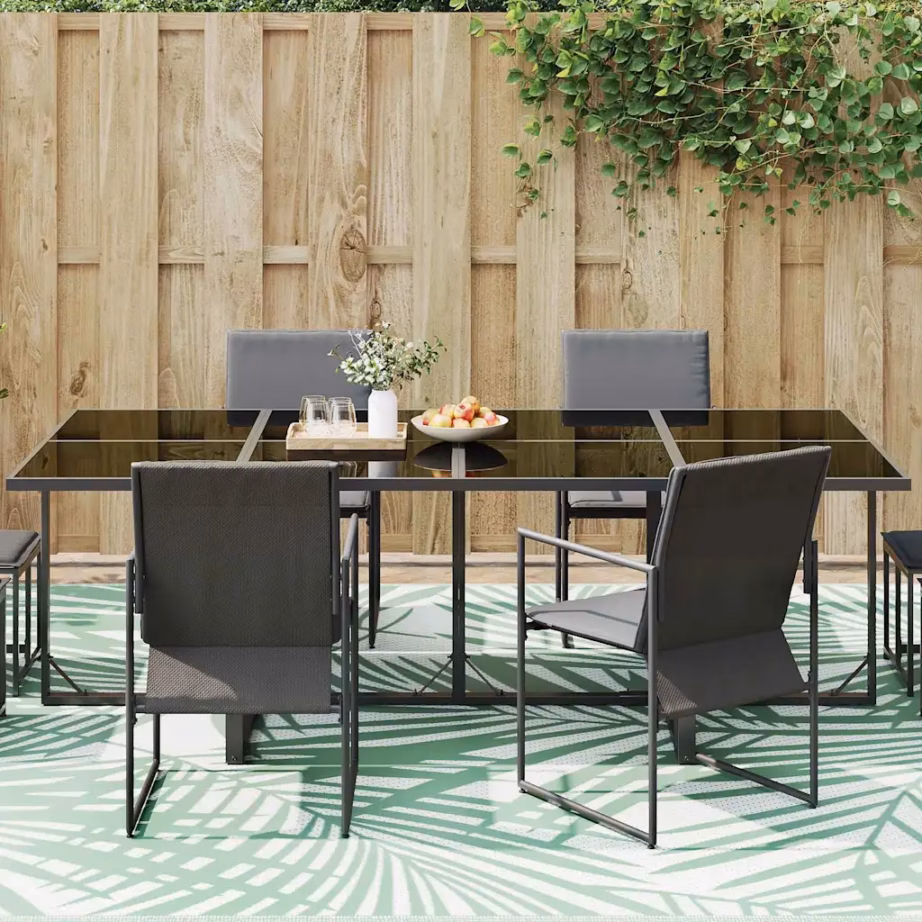 Roheline-valge õuevaip Arakil, 400 x 300 cm, tekstuurse pinnaga – 3