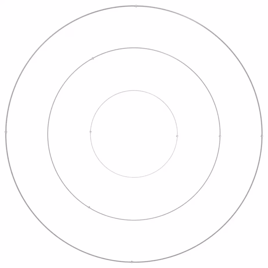Hõbedane aia istutuspeenar roostevabast terasest, 120 x 120 x 20 cm – 8