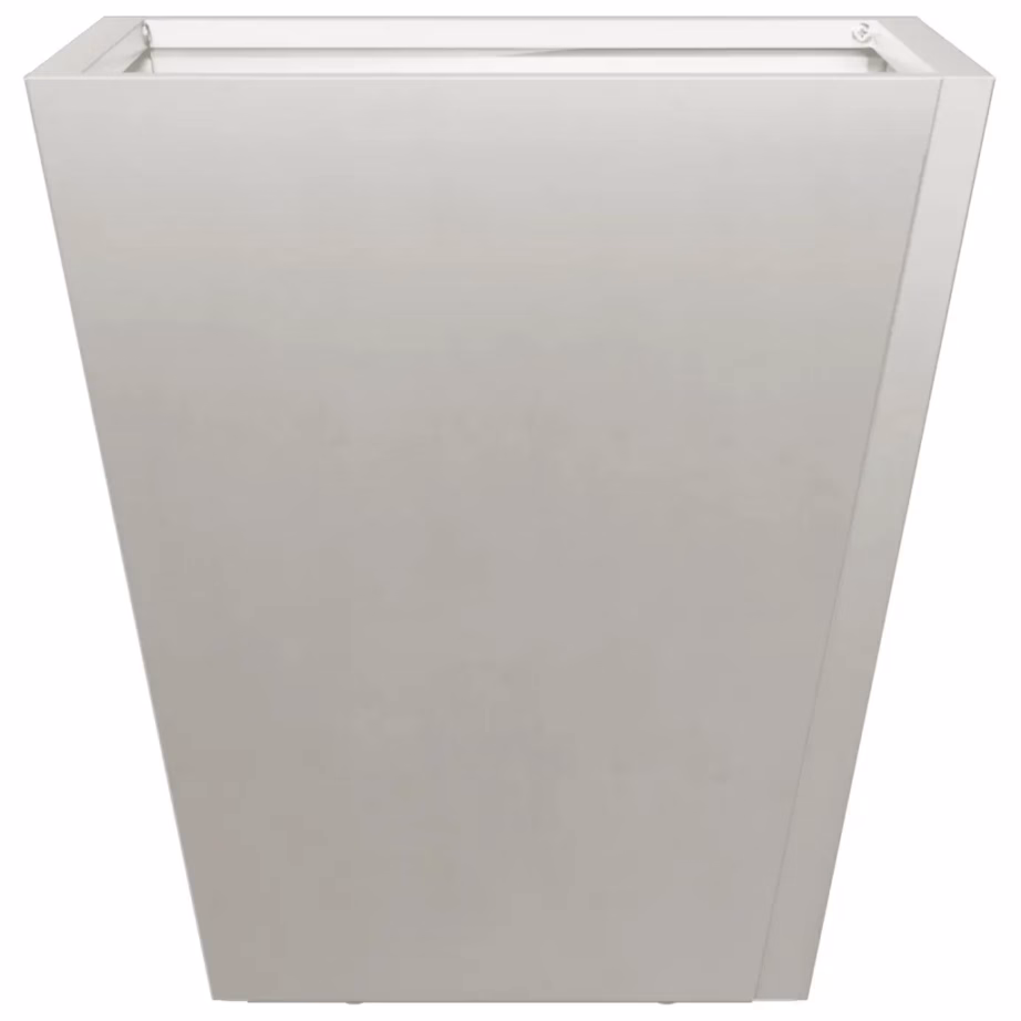 Roostevabast terasest aia taimekastid põhjaga, hõbedased, 2 tk, 30 x 30 x 30 cm – 7