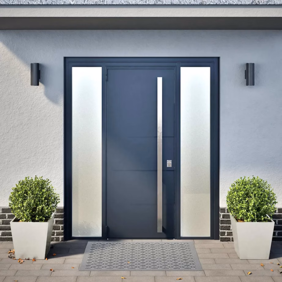 Aia taimekastid põhjadega, 2 tk, roostevaba teras, 40 x 40 x 40 cm, hõbedane – 3