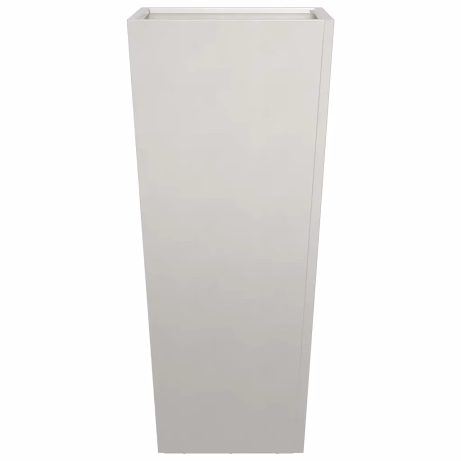 Roostevabast terasest aia taimekastid, 2 tk, hõbedane, 35 x 35 x 75 cm – 7