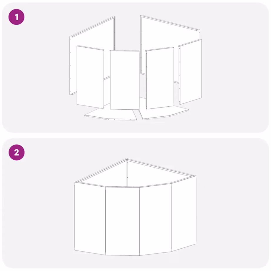 Roostevabast terasest nurga istutuskast, hõbedane, 60 x 60 x 50 cm – 10