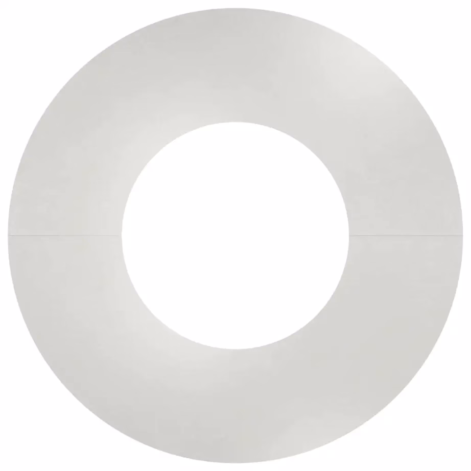 Lame roostevabast terasest puurõngas, 5 tk, hõbedane, Ø30/60 cm – 5