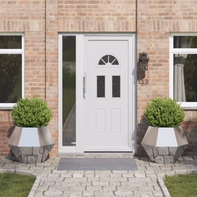 Välistingimustes taimekastid 2 tk, roostevabast terasest, hõbedane, 75 x 75 x 60 cm