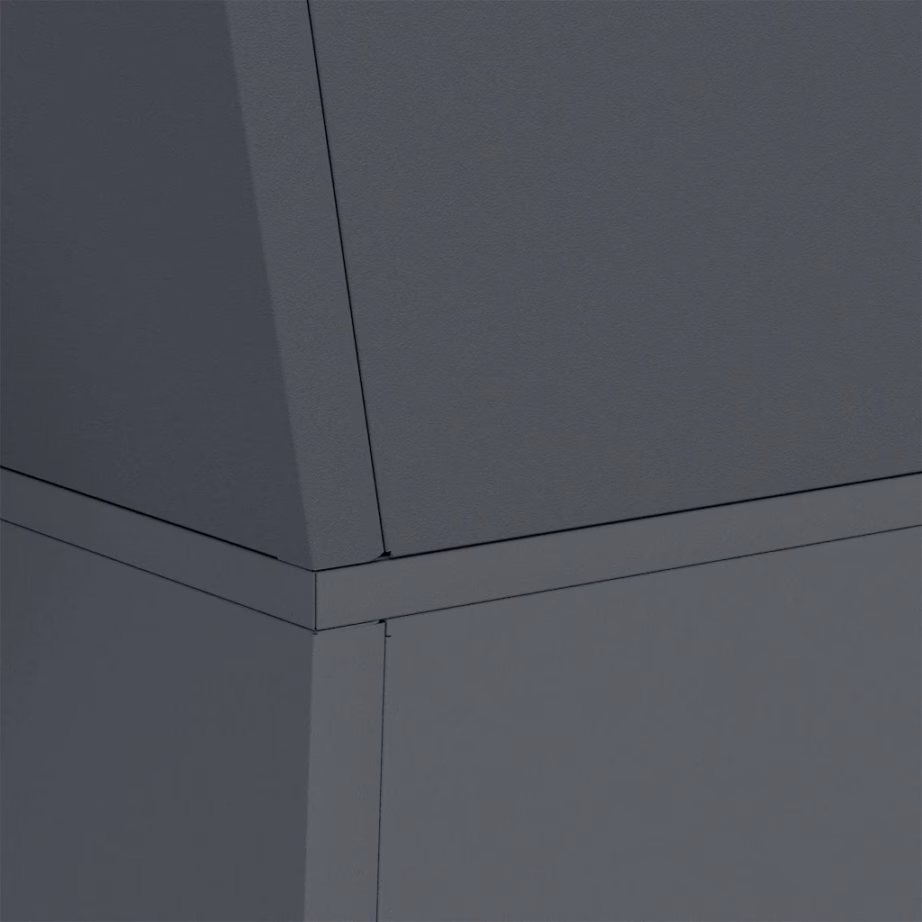 Sambakujuline aiastusnõu, antratsiit, 40 x 40 x 100 cm – 8