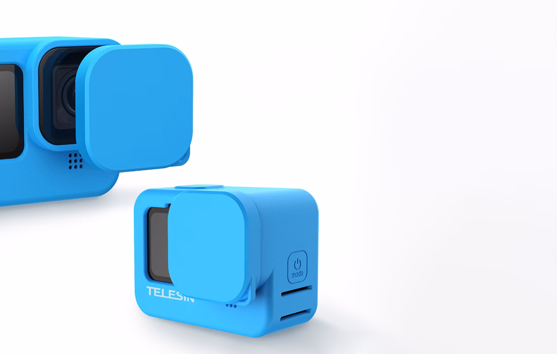 Silikoonkorpus ja objektiivikaitse Telesin GP-HER-041-BK