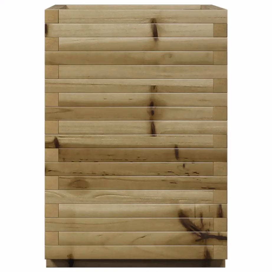 Aia taimekast survetöötlusega männipuidust, pruun, 50 x 50 x 72 cm – 6