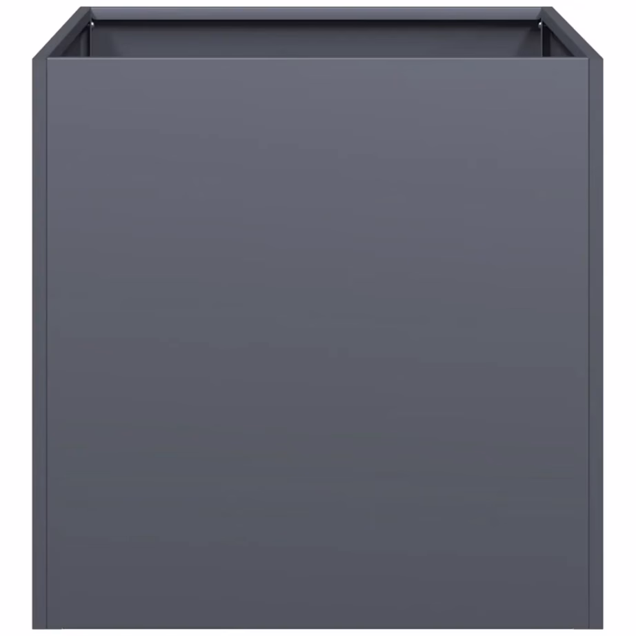 Taimekast avatud põhjaga, antratsiithall külmvaltsitud teras, 40 x 40 x 40 cm – 4