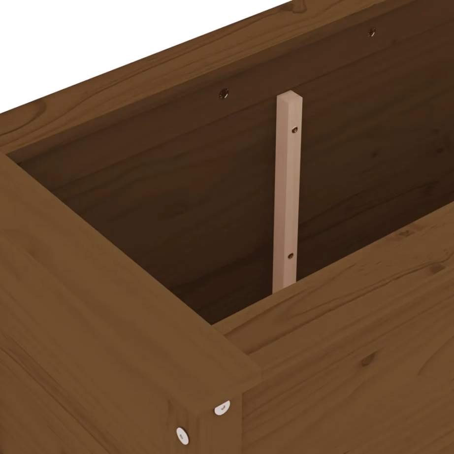 Aia taimekast männipuidust, meekarva, 82,5 x 40 x 78 cm – 7