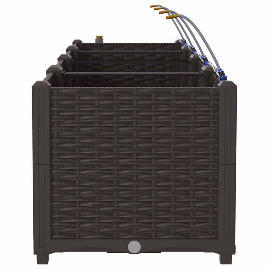 Aia istutuskastid 4 tk, pruun teras, 160 x 40 x 37,5 cm – 7