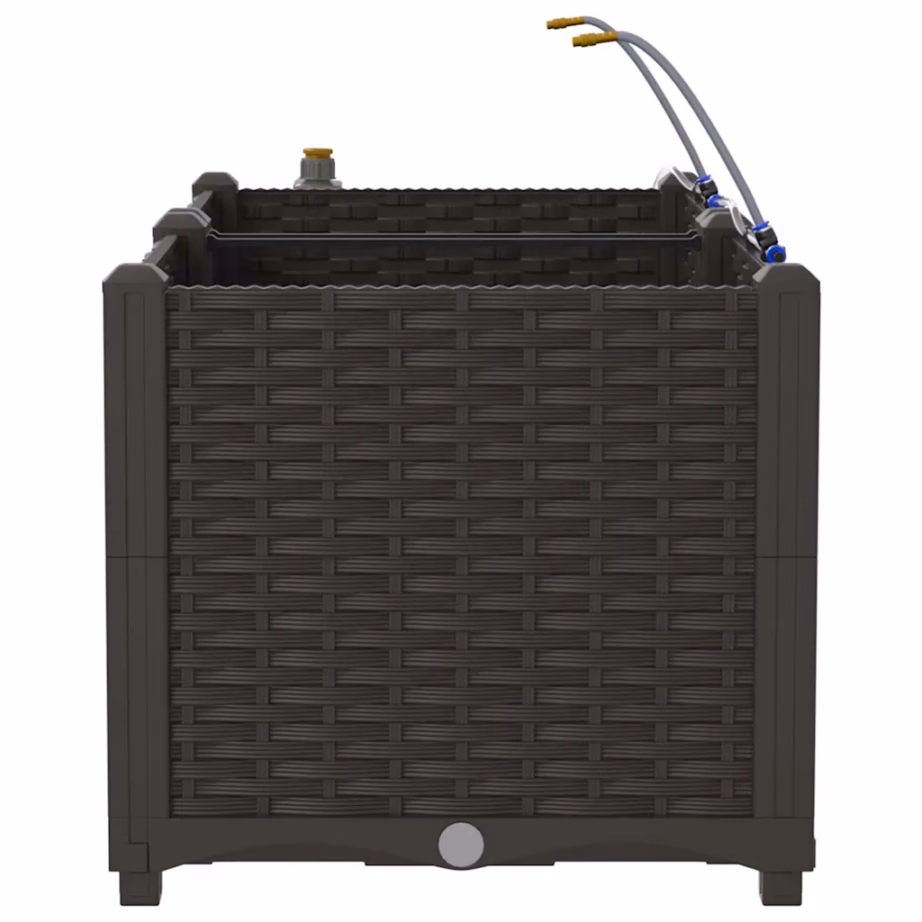 Aia istutuskastid isekastmissüsteemiga, 2 tk, pruun teras, 80 x 40 x 37,5 cm – 7