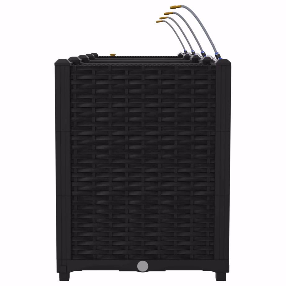 Terasest aia istutuskastid kastmissüsteemiga, 4 tk, must, 160 x 40 x 53 cm – 3