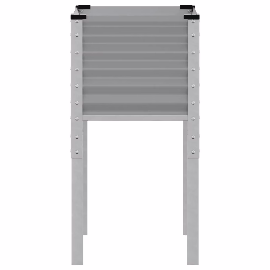 Terasest aia taimekast jalgadel, hall, 45 x 45 x 88 cm – 5