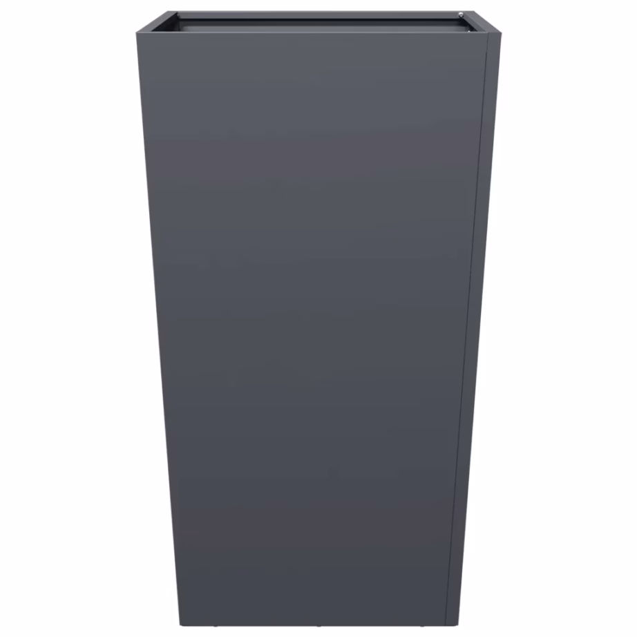 Terasest aia taimekast põhjaga, antratsiithall, 45 x 45 x 75 cm – 4