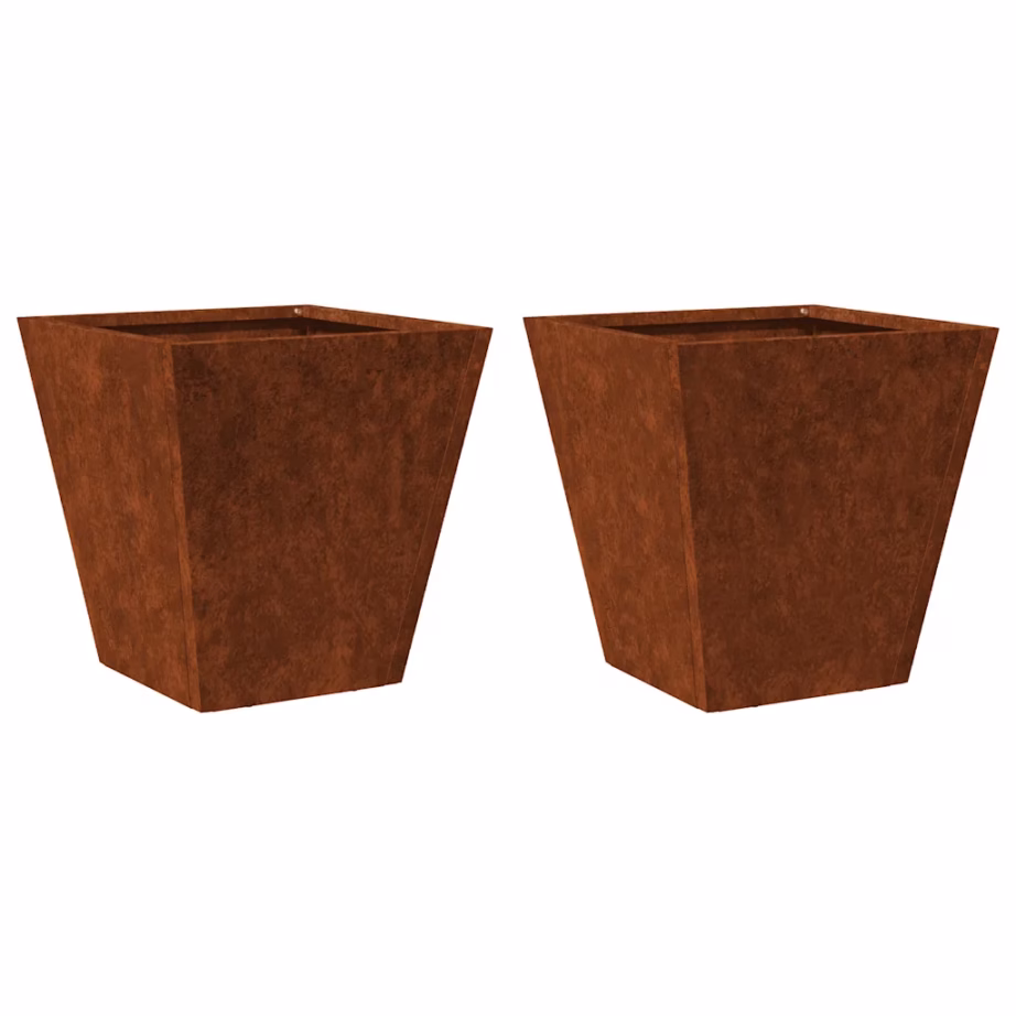 Aia taimekastid 2 tk ilmastikukindlast terasest, 30 x 30 x 30 cm – 2