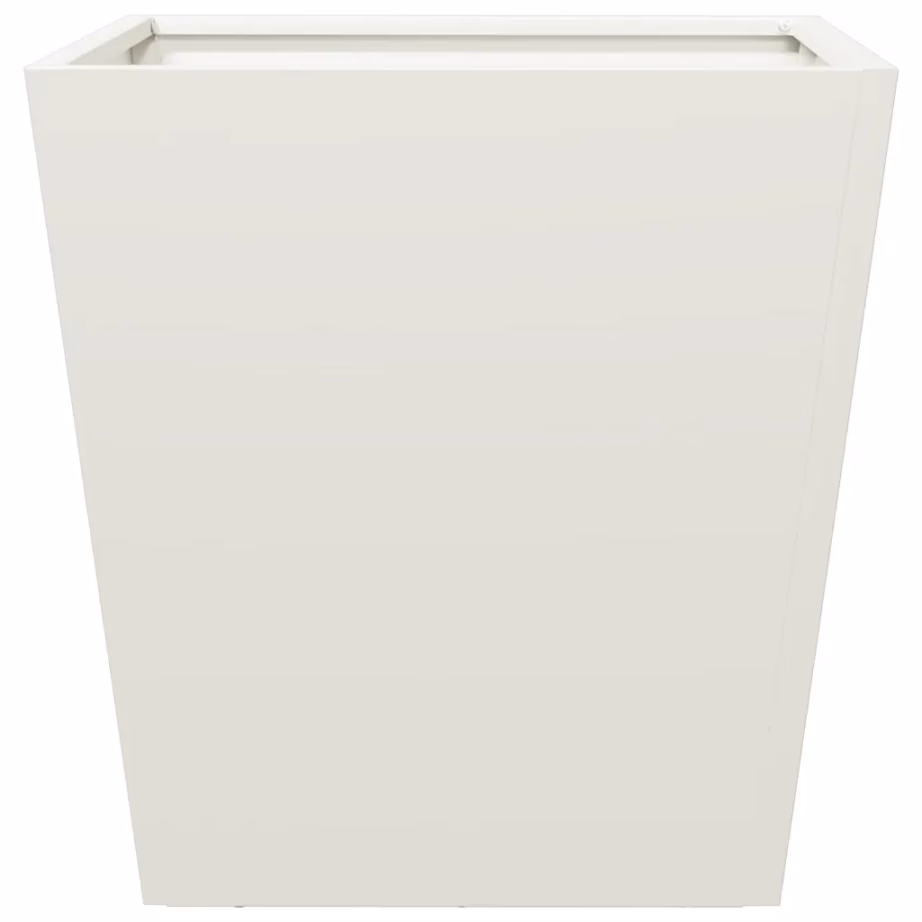 Aia taimekastid põhjaga, 2 tk, valge külmvaltsitud teras, 40 x 40 x 40 cm – 6