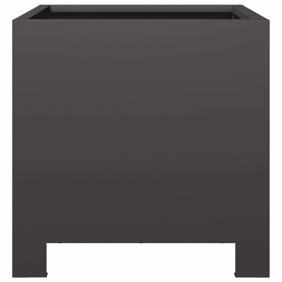 Aia taimekastid põhjaga, 2 tk, must teras, 30 x 30 x 30 cm – 6