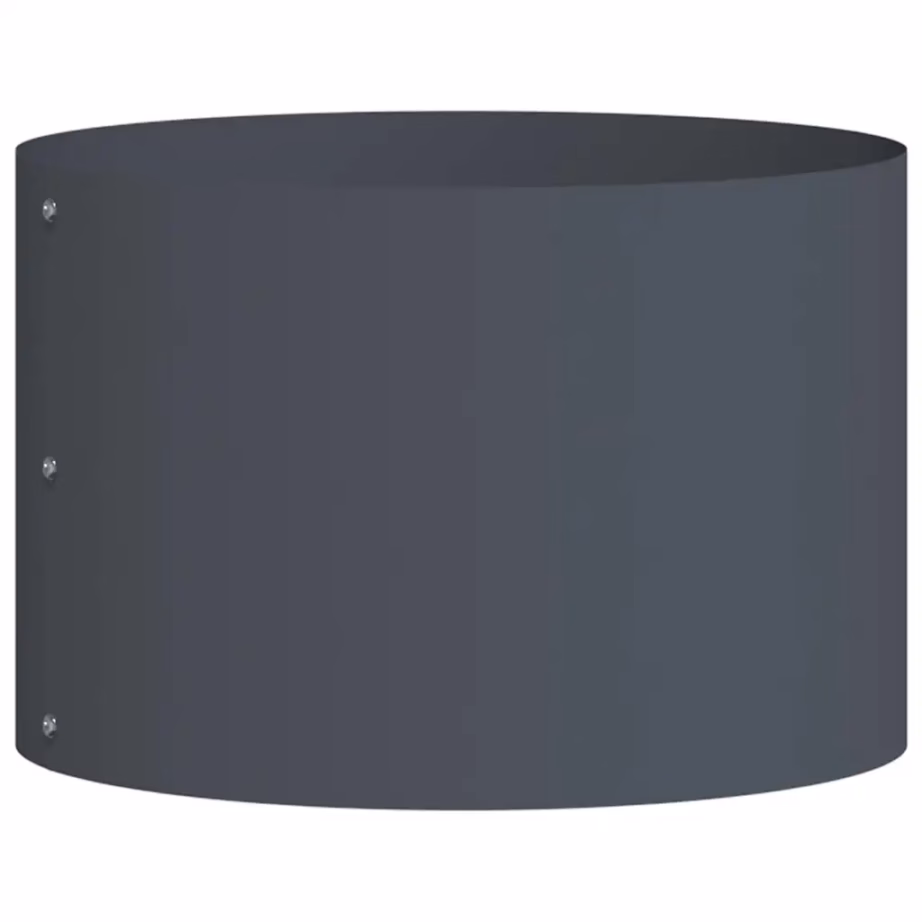 Antratsiitset värvi terasest istutusrõngad, 5 tk, 30 x 30 x 20 cm – 5