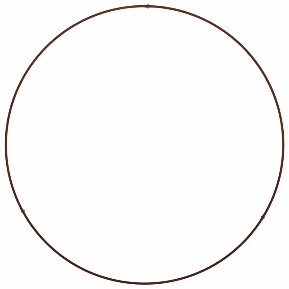 Terasest istutusrõngad, 5 tk, pruun, 80 x 80 x 20 cm – 8