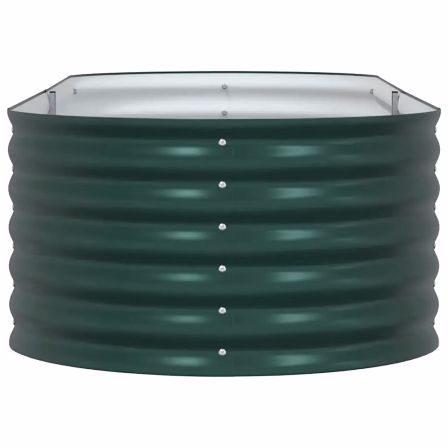 Terasest kõrge peenar, roheline, 240 x 80 x 44 cm – 7