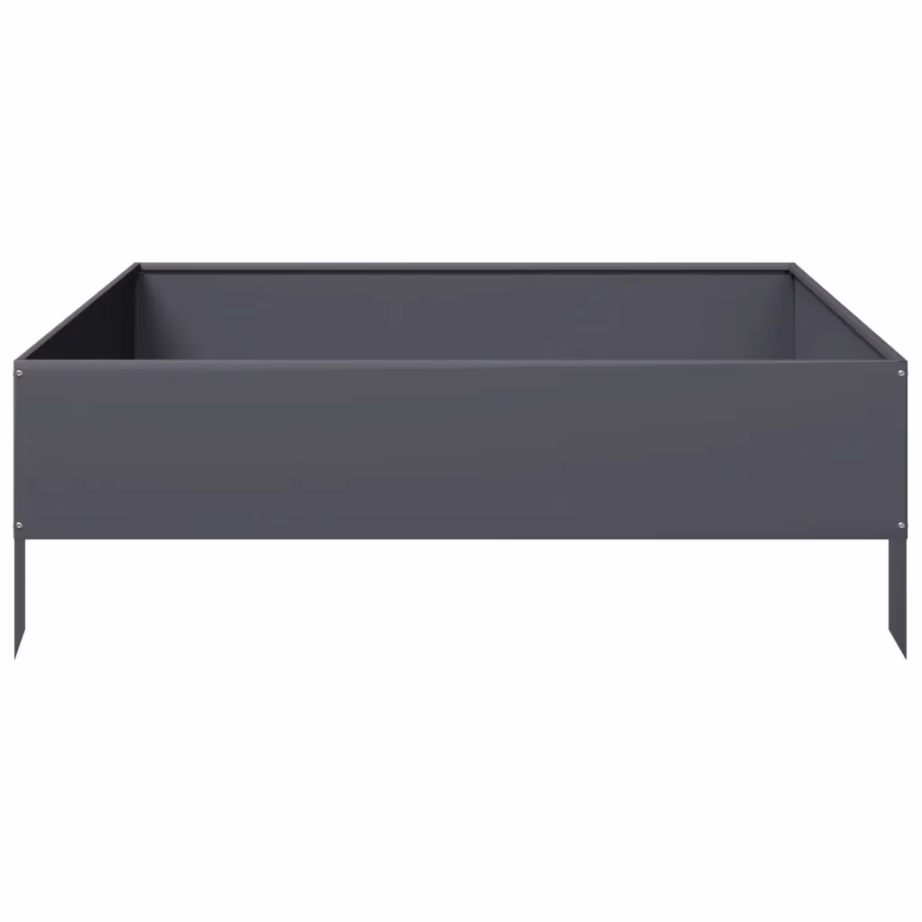 Terasest kõrgendatud taimelava, avatud põhjaga, antratsiithall, 100 x 100 x 33,5 cm – 5