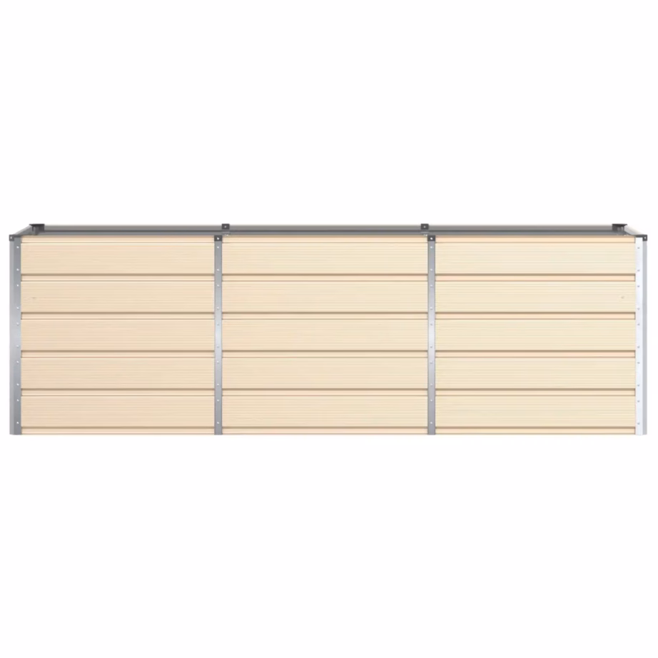 Suur terasest taimekast, beež, 240 x 80 x 75 cm – 4