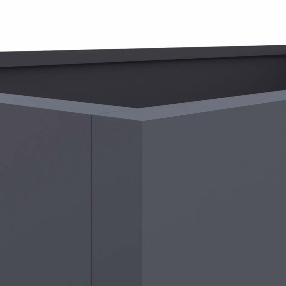 Antratsiithall külmvaltsitud terasest taimekast 62 x 40 x 39 cm – 8