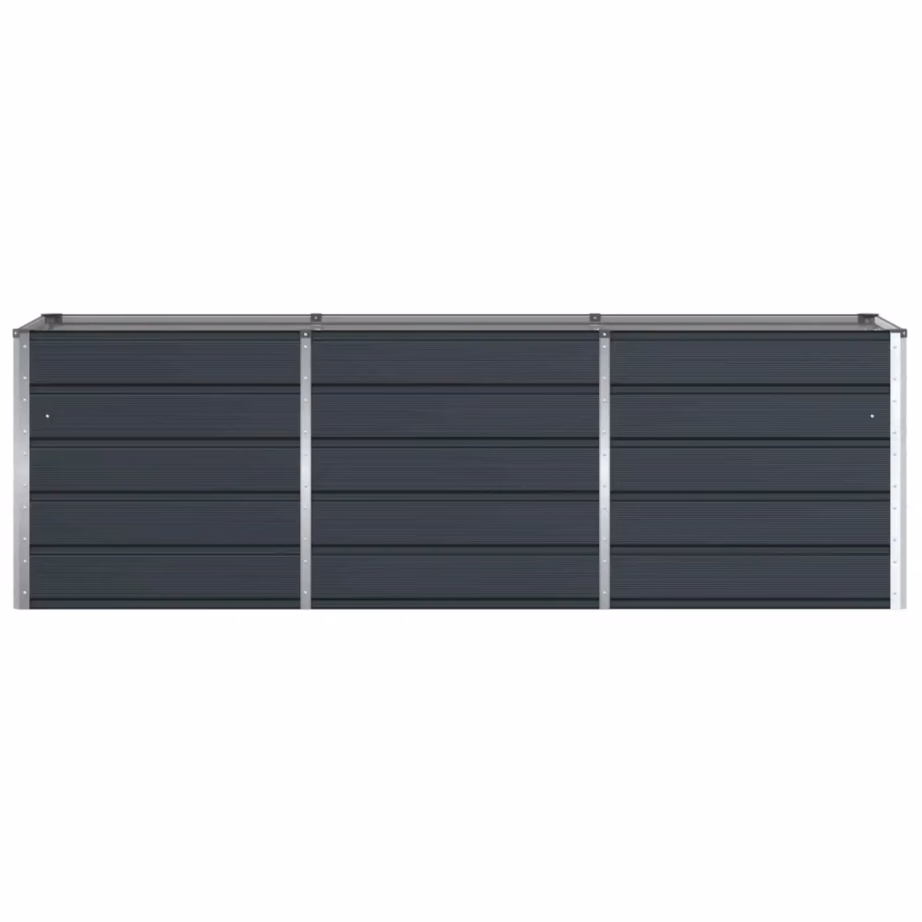 Terasest taimekast, antratsiit, 240 x 80 x 75 cm – 4